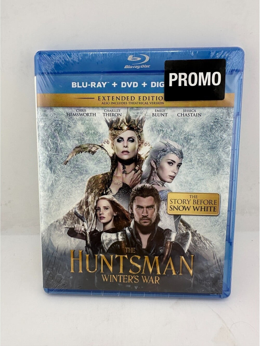 The Huntsman Winter's War Blu-ray DVD Digital HD Extended Sealed